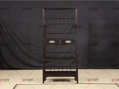红木客厅家具 红木小型博古架