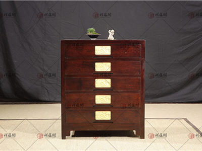 红木客厅斗柜 东阳红木斗柜