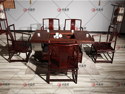 红木茶几 茶桌椅组合红木家具