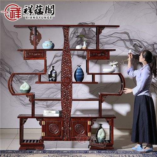 瓶形博古架