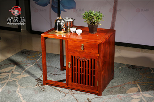 红木茶桌 长方形红木中式茶桌