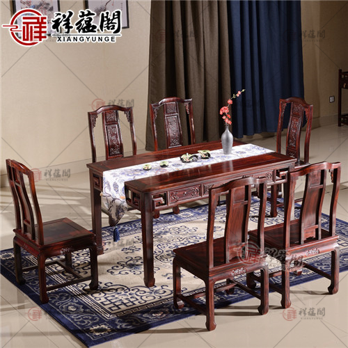 红木桌椅 古典红木餐桌椅