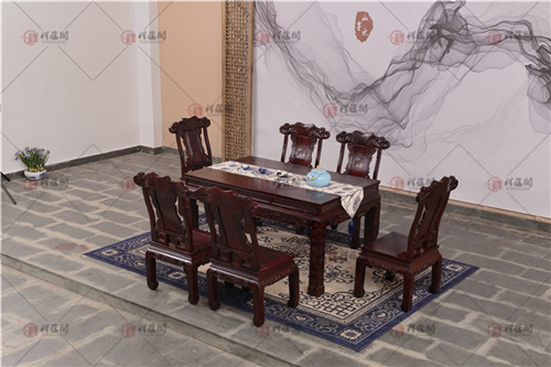 阔叶黄檀家具 果洛西北红木餐桌
