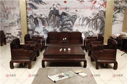 交趾黄檀家具 经典红木中式沙发