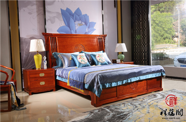 2米红木双人床价格及2米双人床图片欣赏