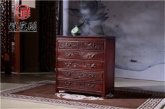 红酸枝五斗柜多少钱？
