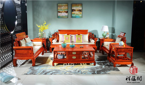 客厅红木沙发 酒柜用什么颜色的比较有气质