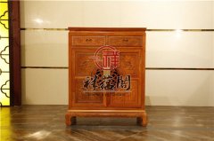 缅甸花梨鞋柜多少钱？