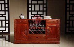 缅甸花梨边柜多少钱？