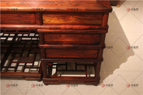 红木书房书桌 红木书桌明式家具
