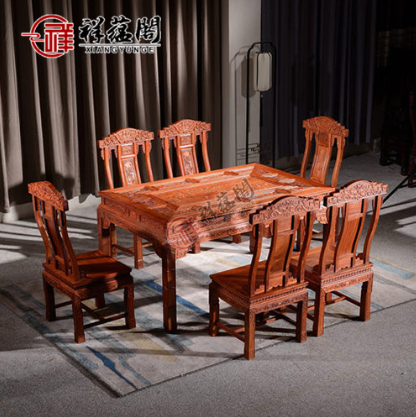 2019红木餐桌介绍【图片】