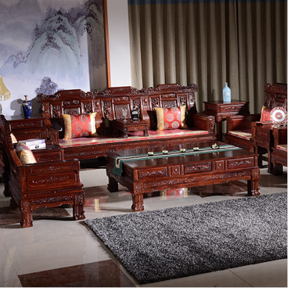 印尼黑酸枝财源滚滚系列沙发有什么特点  祥蕴阁红木家具