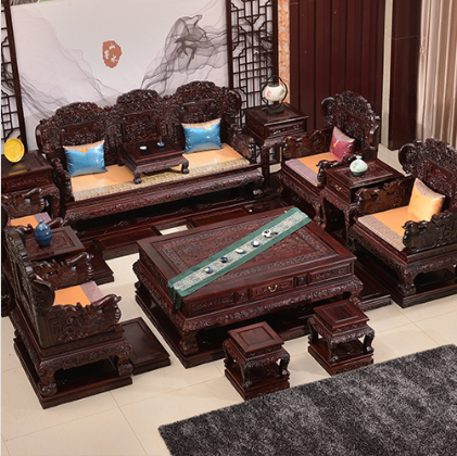 缅甸黑酸枝原材料市场价格  祥蕴阁红木家具