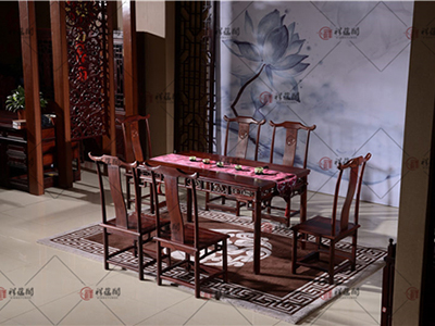 红酸枝家具 明式红酸枝餐桌