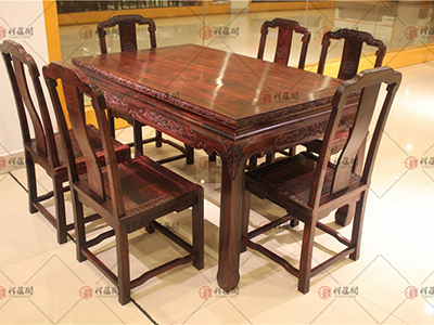 红木餐桌 古典红木餐桌款式