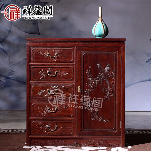 中式红木五斗柜客厅家具DG-4