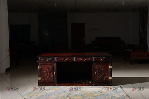 办公红木家具 国寿红木家具书桌
