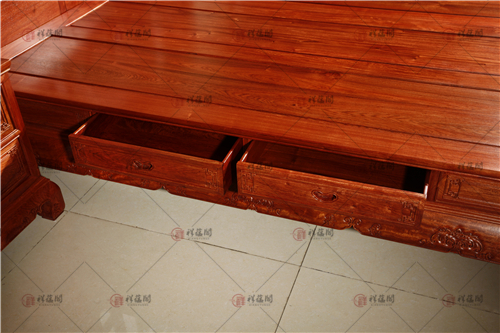 卧室红木家具  2米红木大床