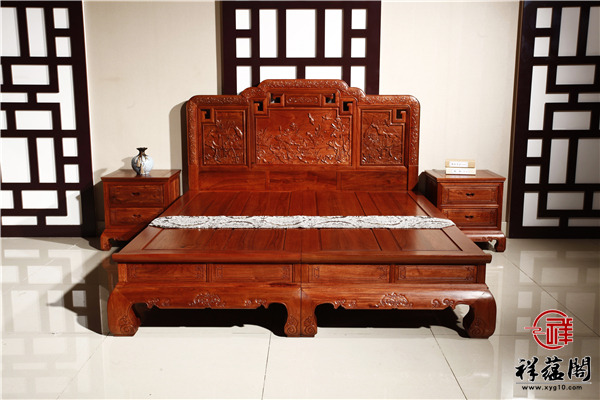 1.8米红木双人床价格及1.8米双人床图片欣赏