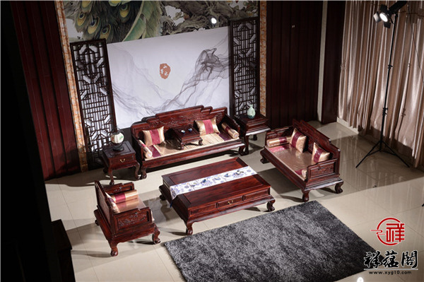 红木沙发四件套尺寸 红木沙发四件套图片欣赏
