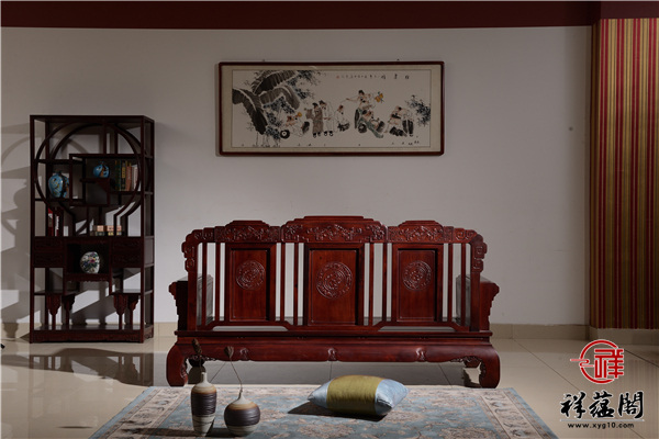红酸枝的十一件套红木沙发价格及图片欣赏