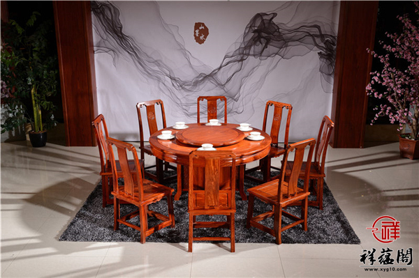 专家整理的常见红木餐椅尺寸大全