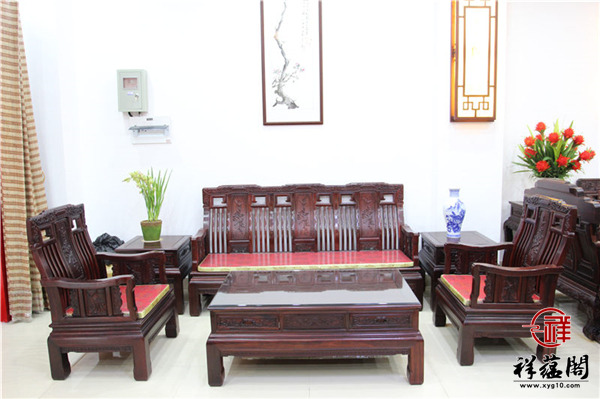 红木家具沙发七件套价格是多少钱