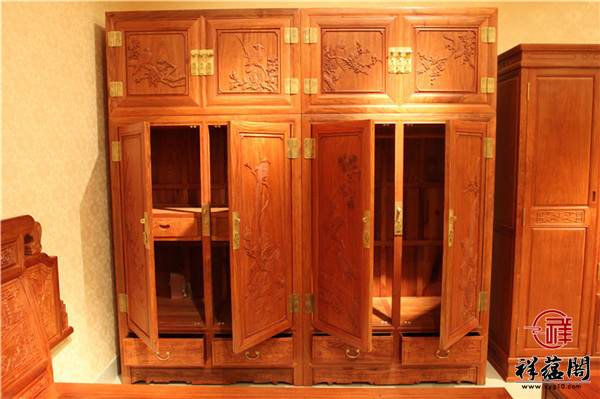 古典红木家具顶箱柜合叶安装技巧