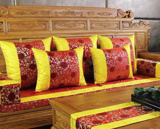 红木沙发坐垫颜色搭配技巧 红木沙发坐垫颜色怎么选