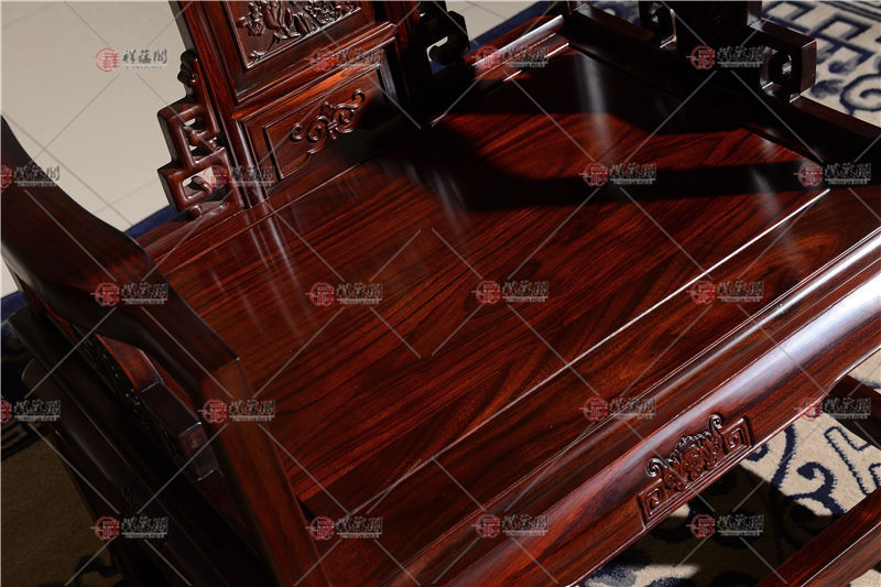 上海黑酸枝办公桌_上海红木家具黑酸枝办公桌