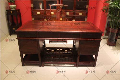红木书房书桌 红木小型书桌